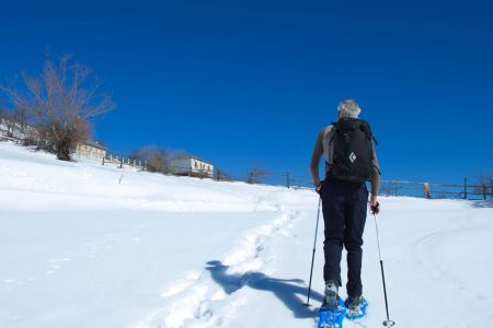 Snowshoeing Albania