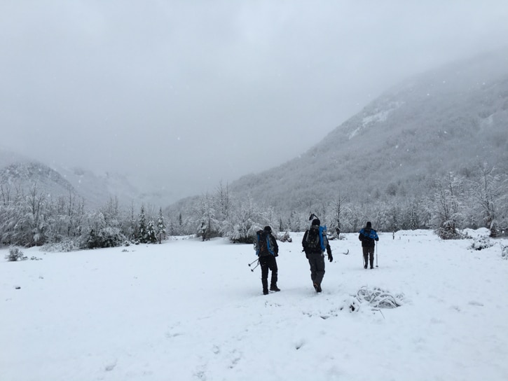 Snowshoeing in Montenegro, Kosovo and Albania