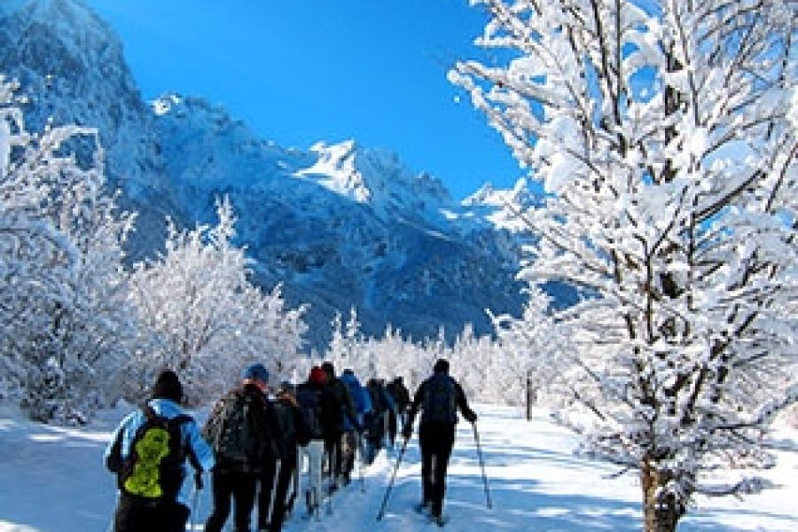 Snowshoeing in Kosovo Albania & Montenegro