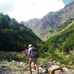 hiking albania