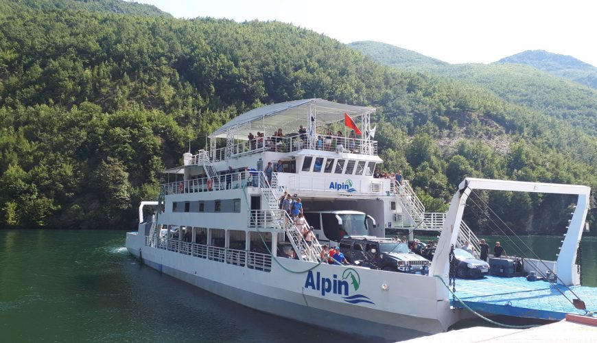 Koman Lake Alpin Ferry Ticket